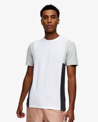 TOPMAN - Áo thun nam ngắn tay White Colour Block