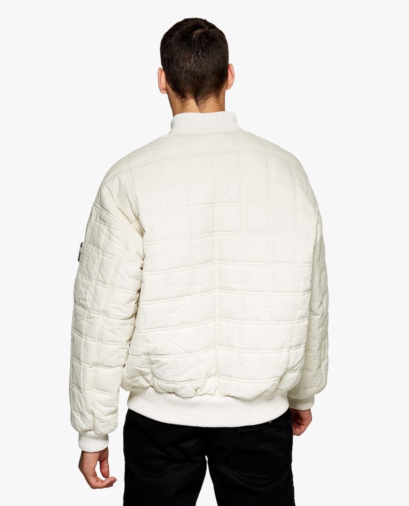 TOPMAN - Áo khoác nam bomber chần bông thời trang