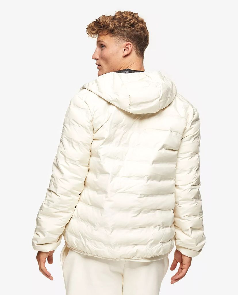 TOPMAN - Áo khoác phao nam CONSIDERED Ecru Liner