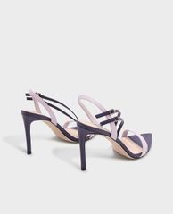 CHARLES & KEITH - Giày sandal cao gót phối quai ngang chéo thời trang
