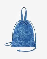 MAX&Co. - Balo nữ rút dây phối tay cầm Roo Shopper Denim