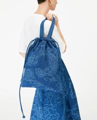MAX&Co. - Balo nữ rút dây phối tay cầm Roo Shopper Denim