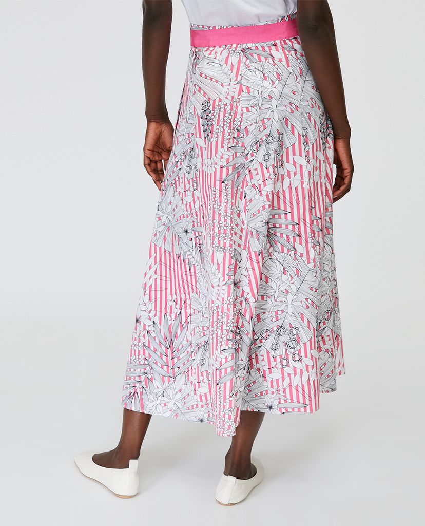 MAX&Co. - Chân váy midi phối thắt lưng Asymmetric Folds