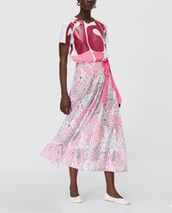 MAX&Co. - Chân váy midi phối thắt lưng Asymmetric Folds
