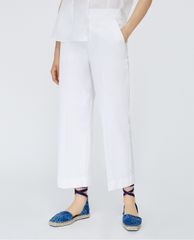 MAX&Co. - Quần kiểu nữ ống rộng Wide Leg Gabardine
