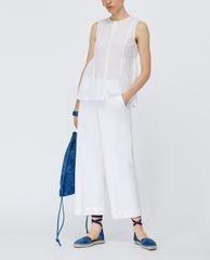 MAX&Co. - Quần kiểu nữ ống rộng Wide Leg Gabardine