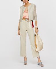 MAX&Co. - Quần kiểu nữ phom suông Gabardine Cigarette