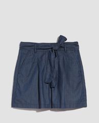 MAX&Co. - Quần shorts nữ lưng cao thắt nơ