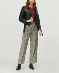 MAX&Co. - Áo kiểu nữ tay ngắn cổ tròn Silk Satin