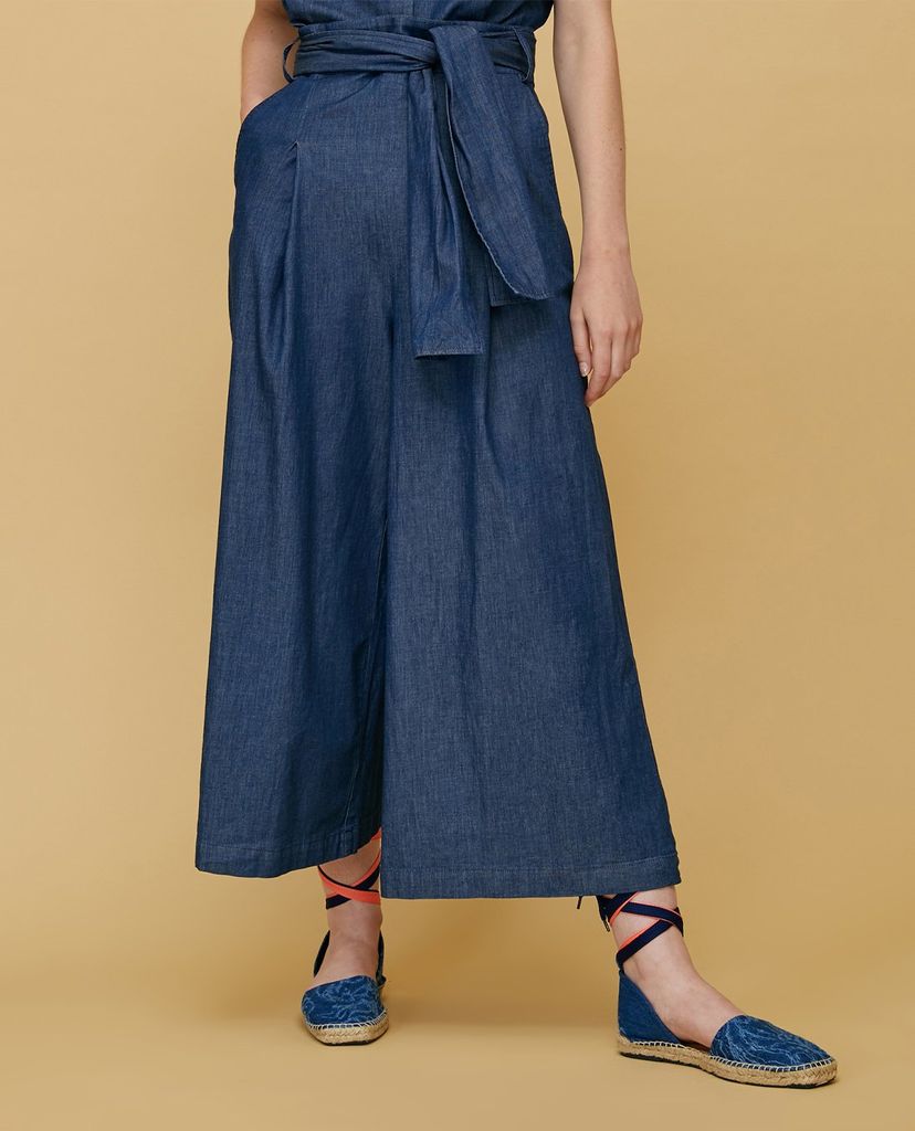MAX&Co. - Quần culottes nữ Lightweight Denim