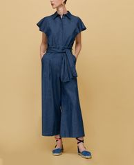 MAX&Co. - Quần culottes nữ Lightweight Denim