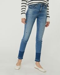 MAX&Co. - Quần jeans nữ skinny Colour Block