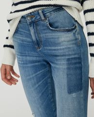 MAX&Co. - Quần jeans nữ skinny Colour Block