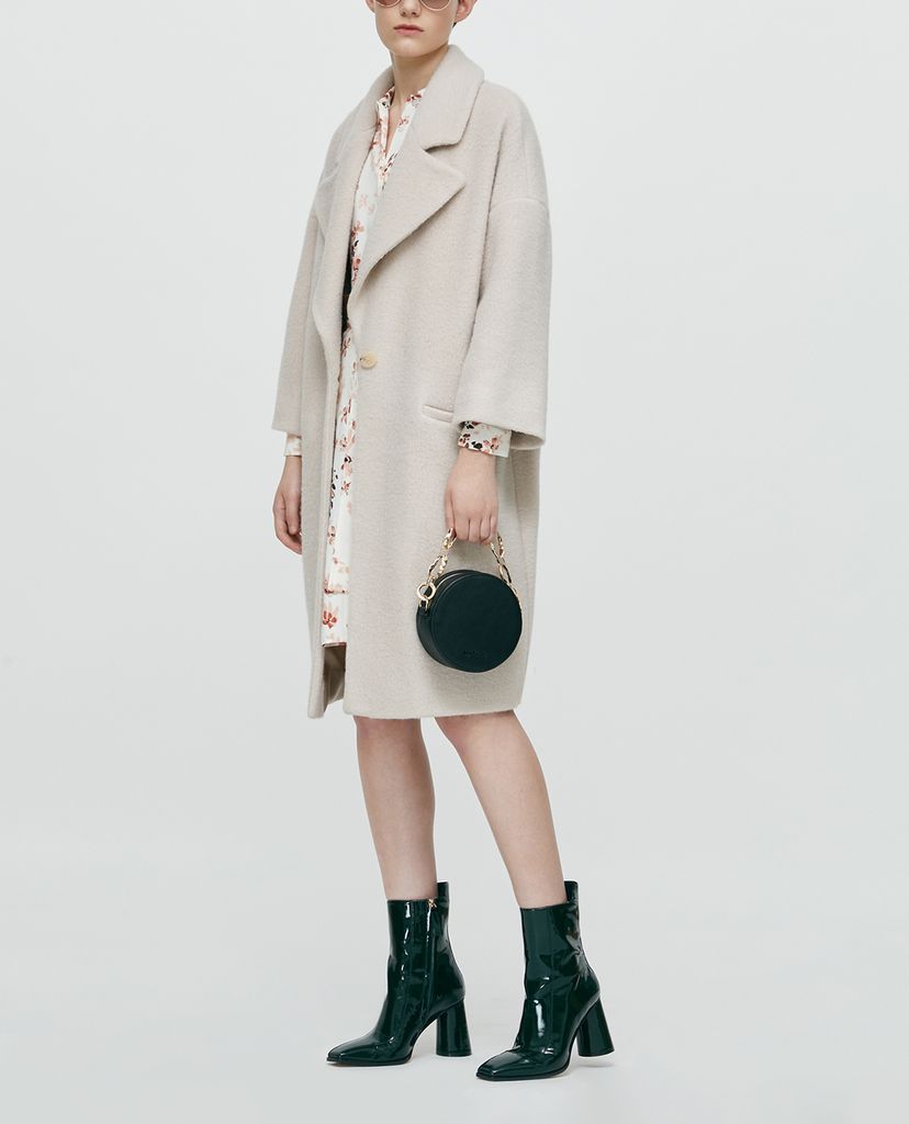 MAX&Co. - Đầm mini sơ mi tay dài Floral Sablé