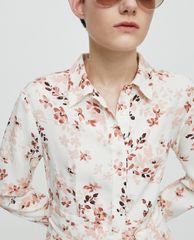 MAX&Co. - Đầm mini sơ mi tay dài Floral Sablé