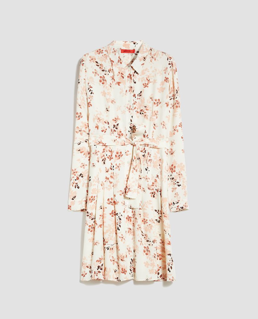 MAX&Co. - Đầm mini sơ mi tay dài Floral Sablé