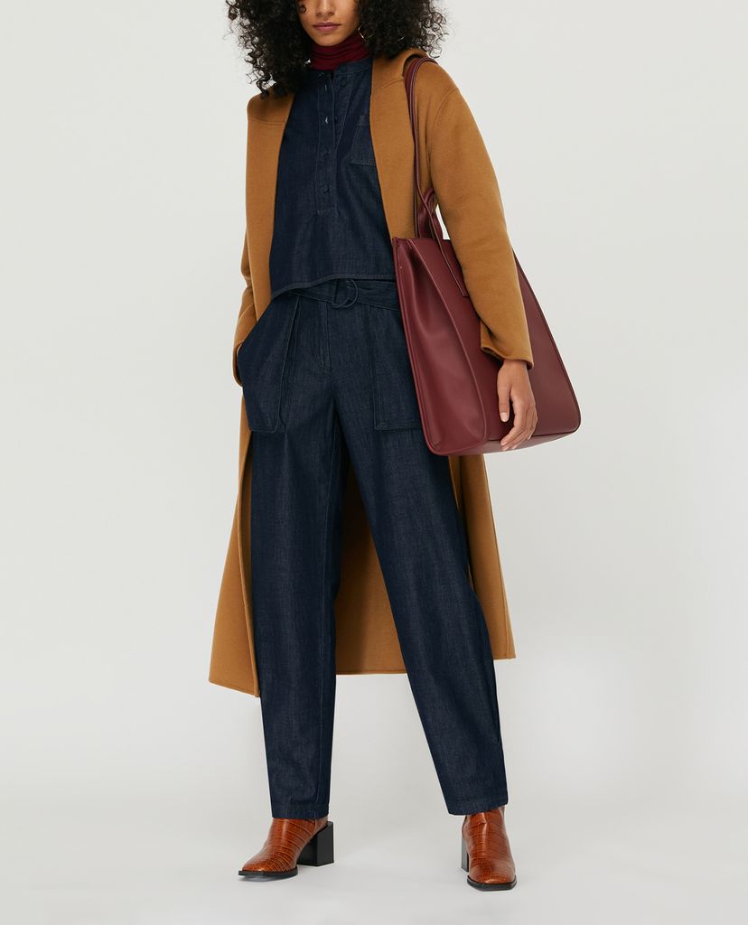 MAX&Co. - Áo kiểu nữ cổ lọ High-neck Stretch