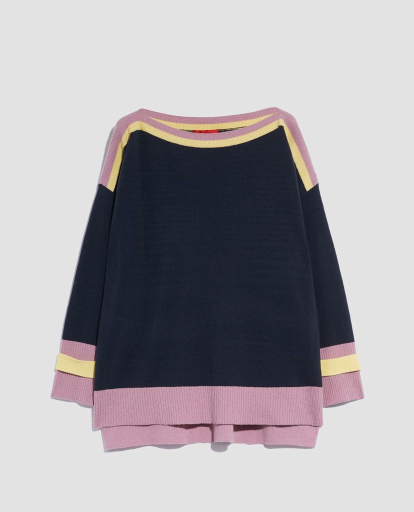 MAX&Co. - Áo cardigan nữ tay dài Colour Block With Ties