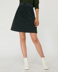 MAX&Co. - Chân váy mini chữ A Tweed Jersey
