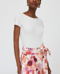 MAX&Co. - Áo thun nữ khoét lưng Slim Fit Jersey