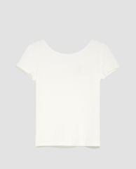 MAX&Co. - Áo thun nữ khoét lưng Slim Fit Jersey