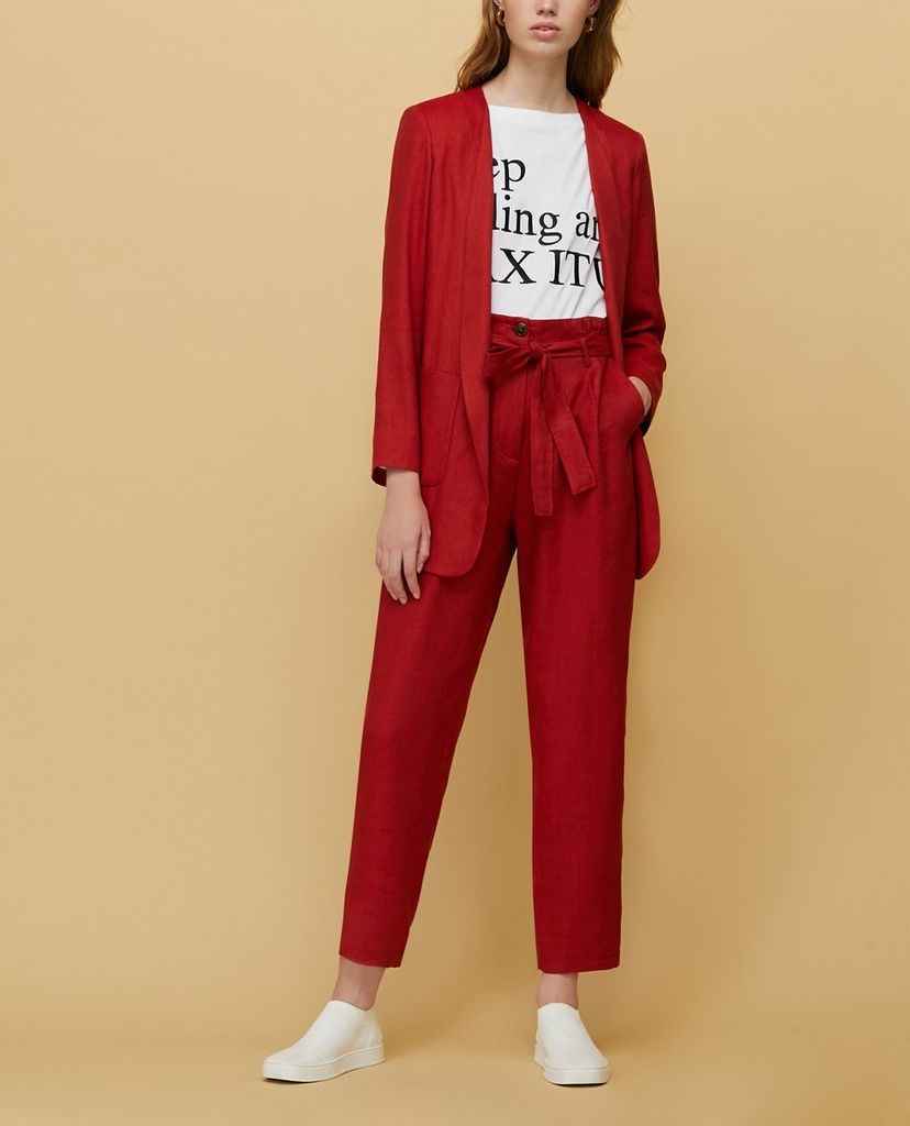MAX&Co. - Áo thun nữ tay ngắn With Embroidered Graphic