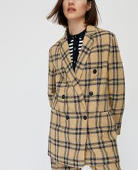 MAX&Co. - Áo blazer nữ kẻ sọc Linen And Cotton