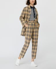 MAX&Co. - Áo blazer nữ kẻ sọc Linen And Cotton