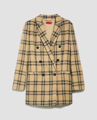 MAX&Co. - Áo blazer nữ kẻ sọc Linen And Cotton