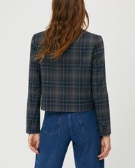 MAX&Co. - Áo blazer nữ tay dài phom ngắn Wool