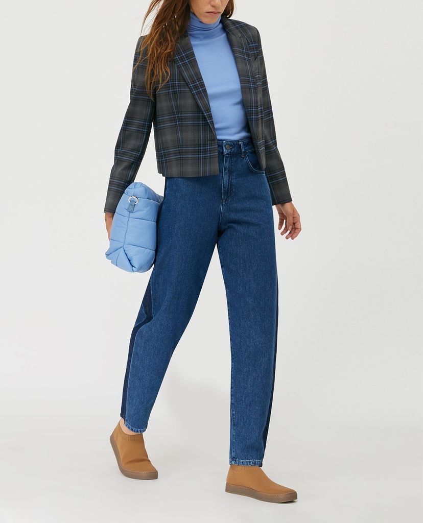 MAX&Co. - Áo blazer nữ tay dài phom ngắn Wool