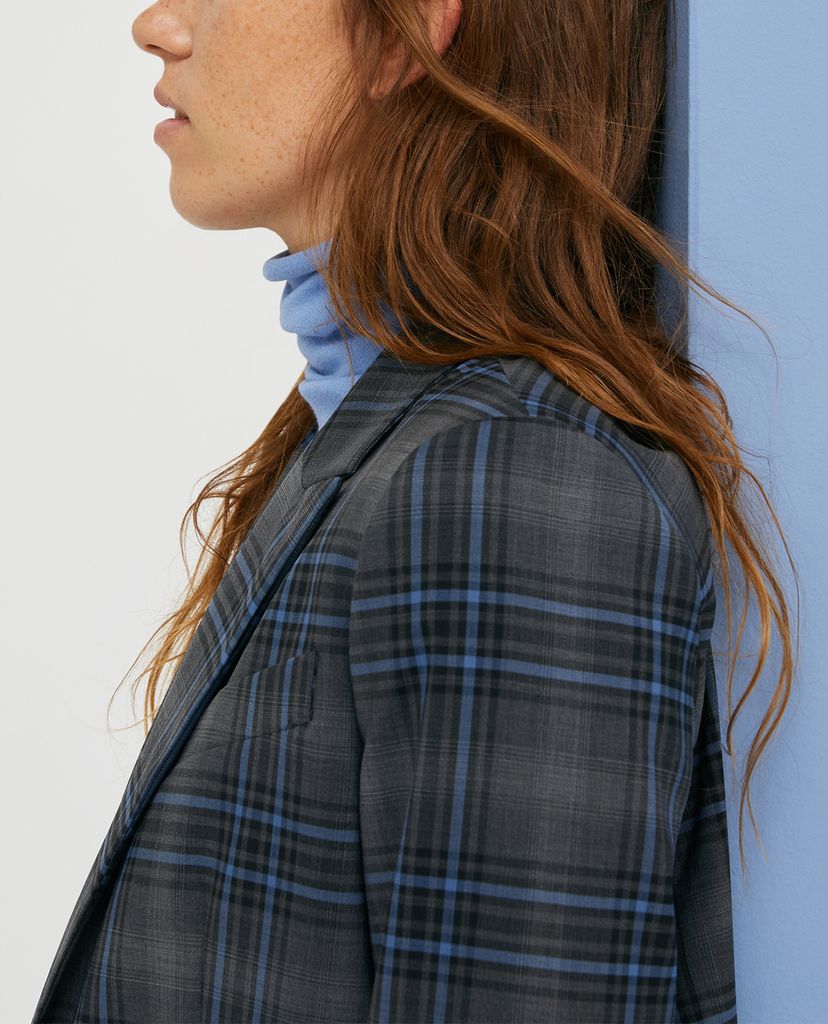 MAX&Co. - Áo blazer nữ tay dài phom ngắn Wool