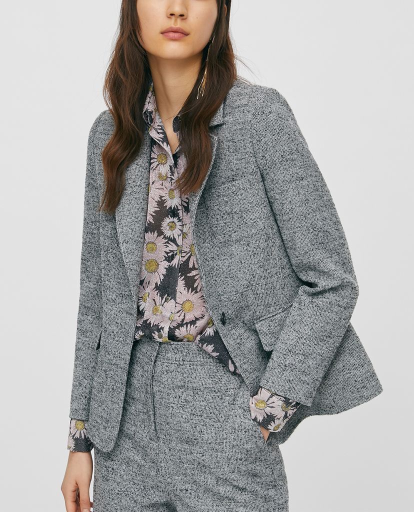 MAX&Co. - Áo blazer nữ Bouclé Tweed
