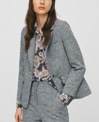 MAX&Co. - Áo blazer nữ Bouclé Tweed