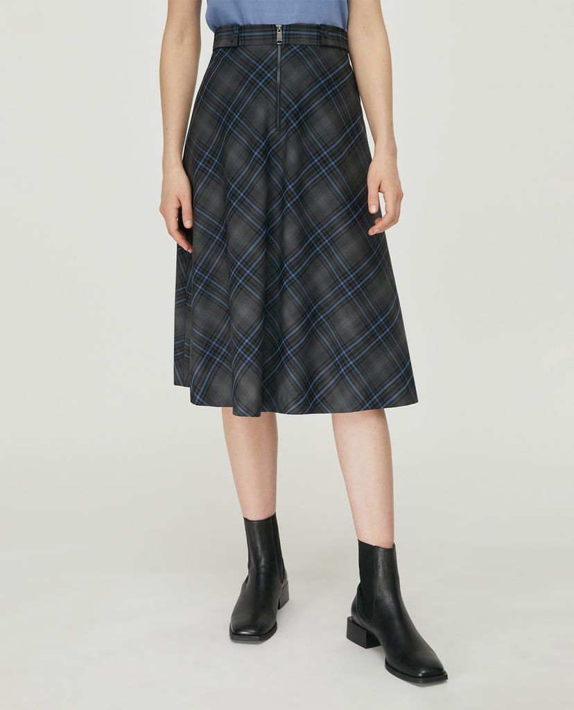MAX&Co. - Chân váy midi phối zip Cool Wool