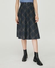 MAX&Co. - Chân váy midi phối zip Cool Wool