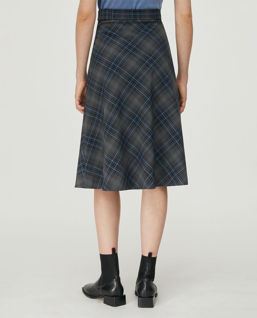 MAX&Co. - Chân váy midi phối zip Cool Wool