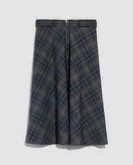 MAX&Co. - Chân váy midi phối zip Cool Wool