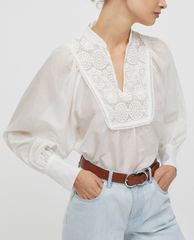MAX&Co.- Áo kiểu nữ phom suông khoét cổ tay dài thời trang