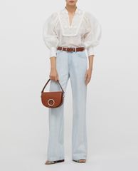 MAX&Co.- Áo kiểu nữ phom suông khoét cổ tay dài thời trang
