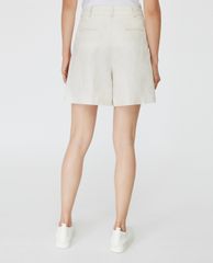 MAX&Co. - Quần shorts nữ lưng cao Pure Linen