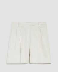 MAX&Co. - Quần shorts nữ lưng cao Pure Linen