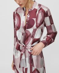MAX&Co. - Đầm midi phom dáng sơ mi Printed Twill
