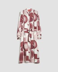 MAX&Co. - Đầm midi phom dáng sơ mi Printed Twill