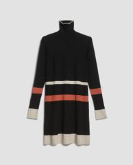 MAX&Co. - Đầm mini phom ôm cổ cao tay dài Ribbing