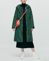 MAX&Co. - Đầm midi cổ cao tay dài Ribbed Knit