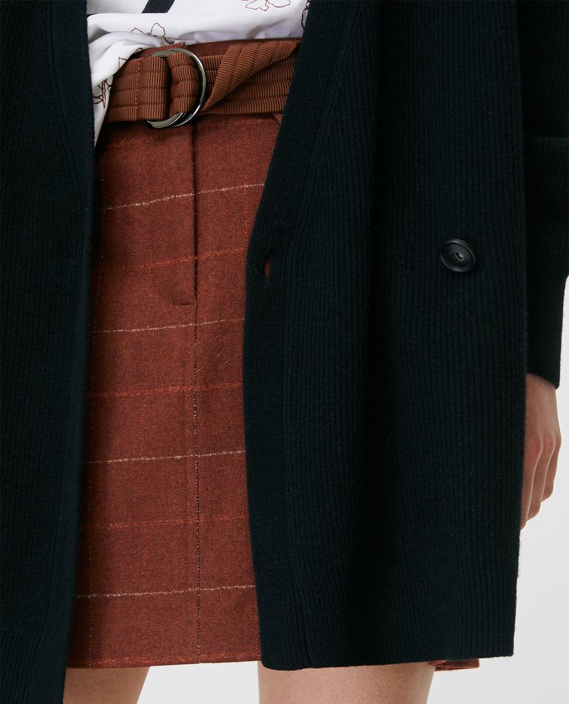 MAX&Co. - Áo cardigan nữ tay dài cổ V Oversized Pure Wool