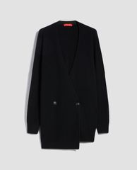 MAX&Co. - Áo cardigan nữ tay dài cổ V Oversized Pure Wool