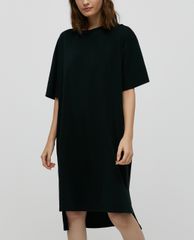 MAX&Co. - Đầm mini cổ tròn ngắn tay phom suông Tdress