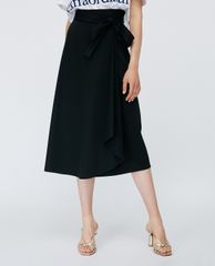MAX&Co. - Chân váy midi chữ A phối thắt lưng thời trang Curioso